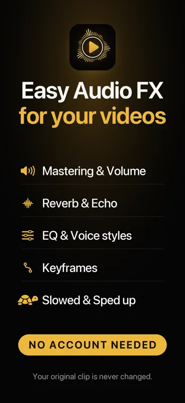 Videcho: Mejorar Audio y Vídeo screenshot 1 of 7