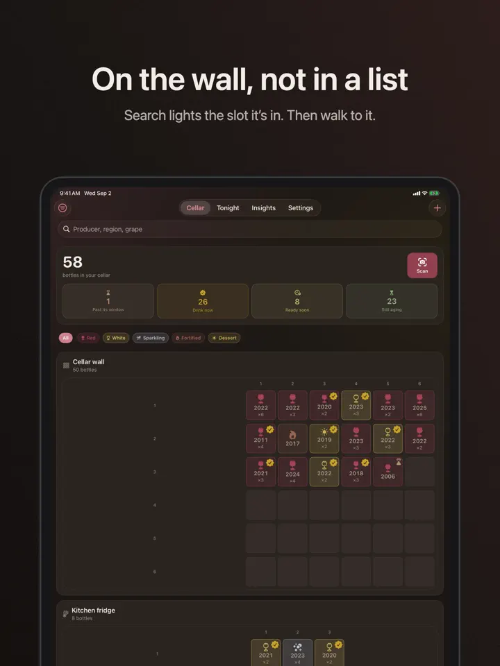 Corkwell on iPad: screenshot 4 of 8