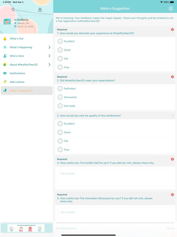 HealthyTeen25 app screenshot 3