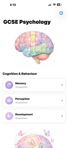 GCSE Psychology screenshot