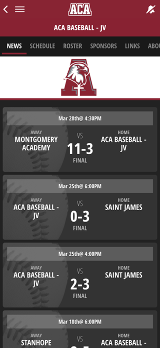 ACA Athletics Screenshot 5 of 7