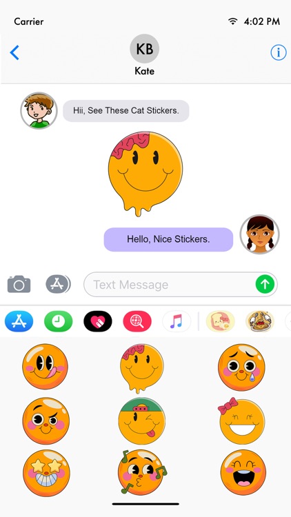Funky Emoji Stickers screenshot-3