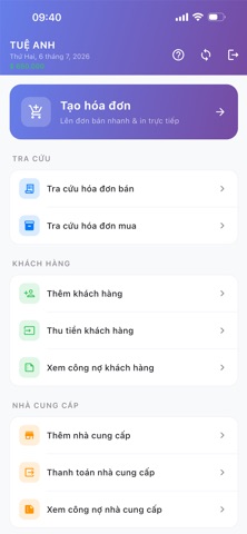 Quan Ly Hoa Don screenshot