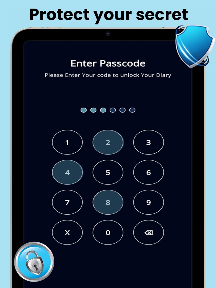 Personal Diary  With Lock