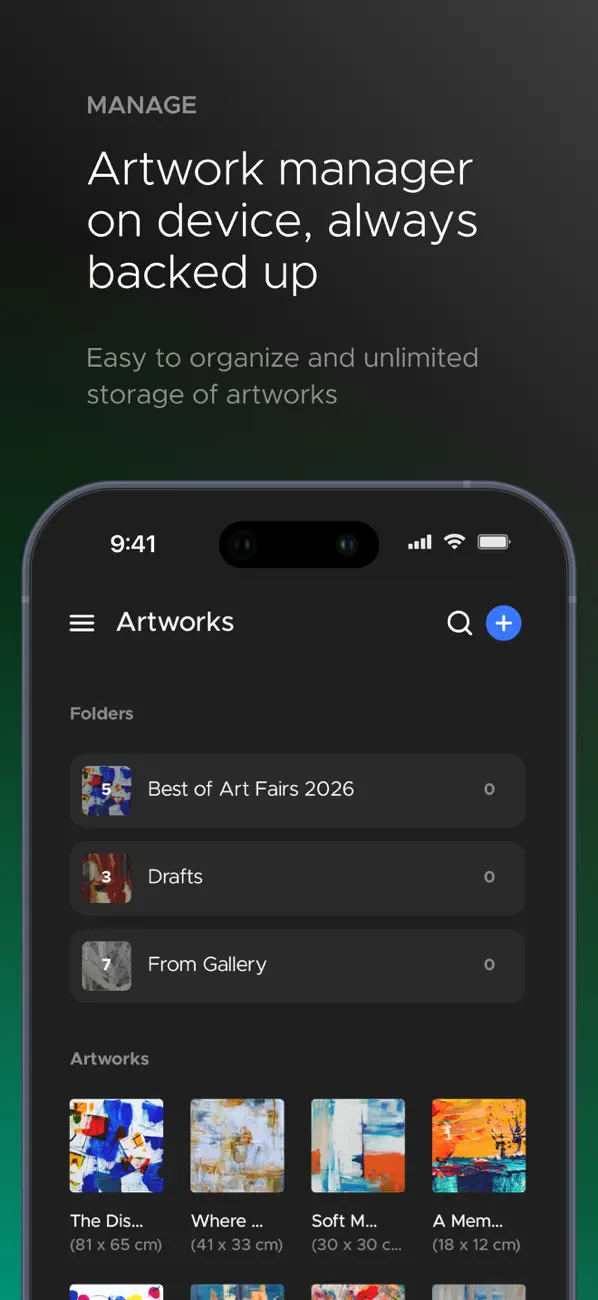 Screenshot #2 pour Canvy: Showcase your artwork