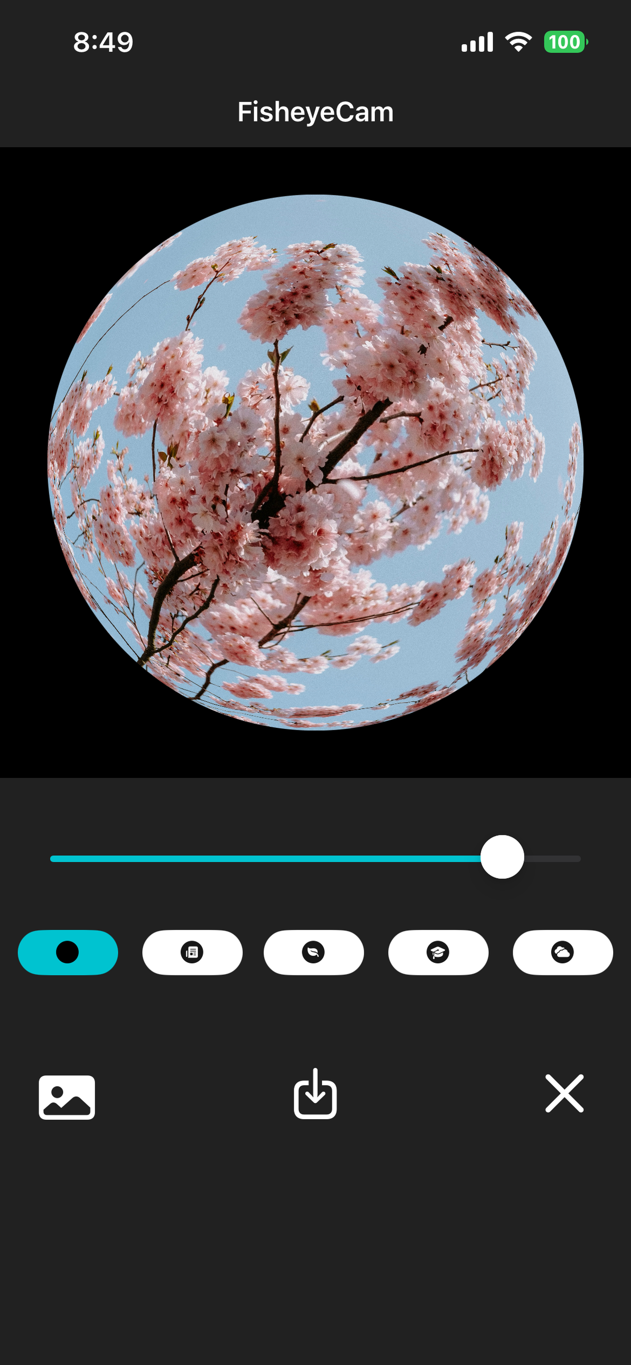 FisheyeCam screenshot 6