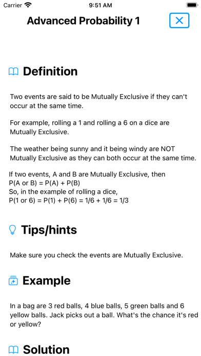 SAT Math : Data Analysis Lite Screenshot