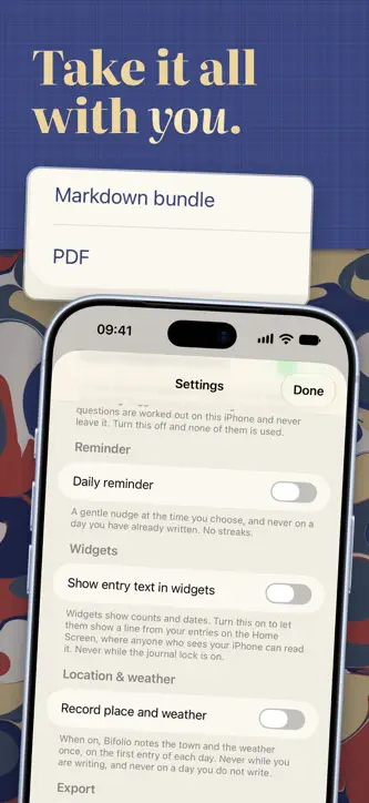 Bifolio: Private Journal screenshot 8