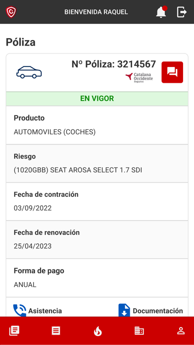 Velez Ortiz Correduría Seguros Screenshot