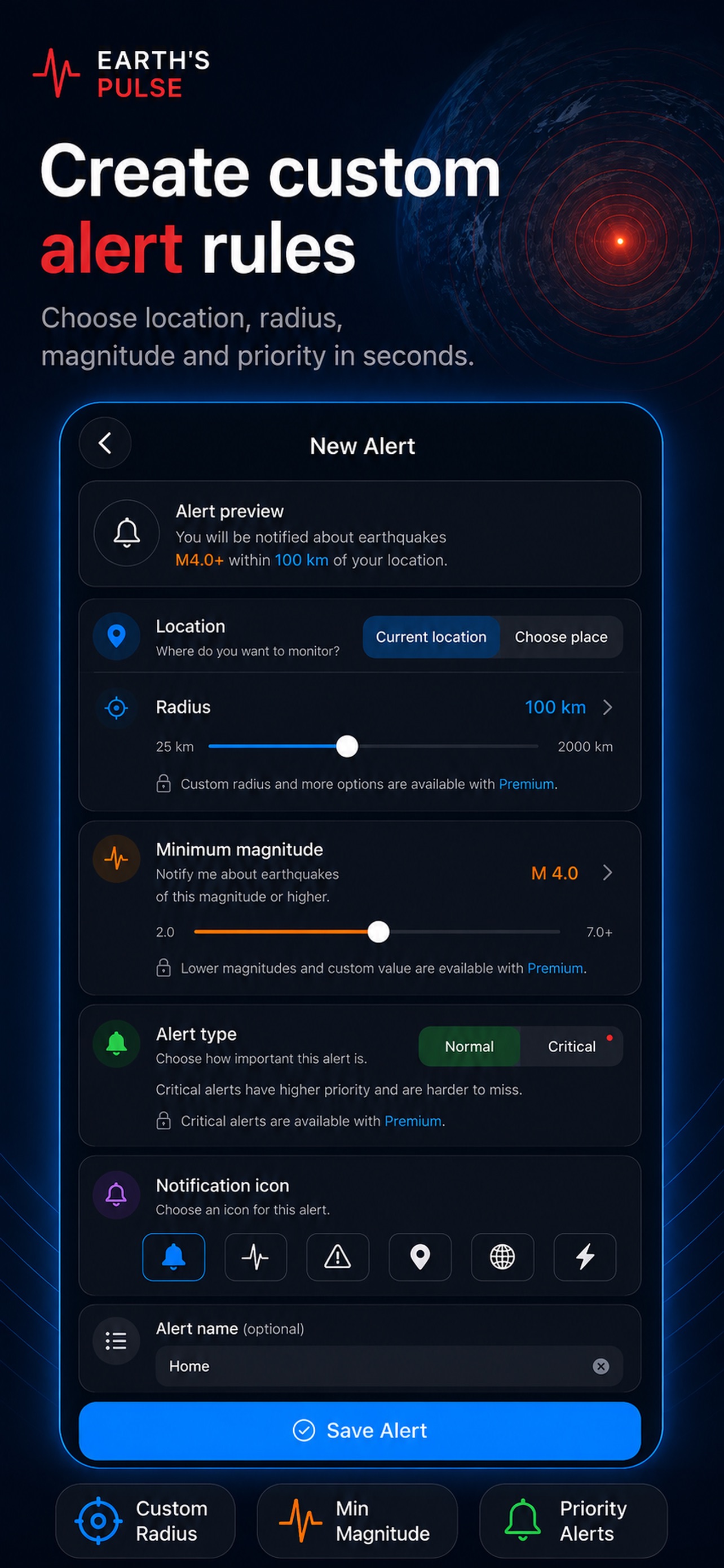 Screenshot 3 of Earth's Pulse: Earthquakes