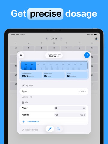 Peptide Calculator: PepFlow iPad screenshot
