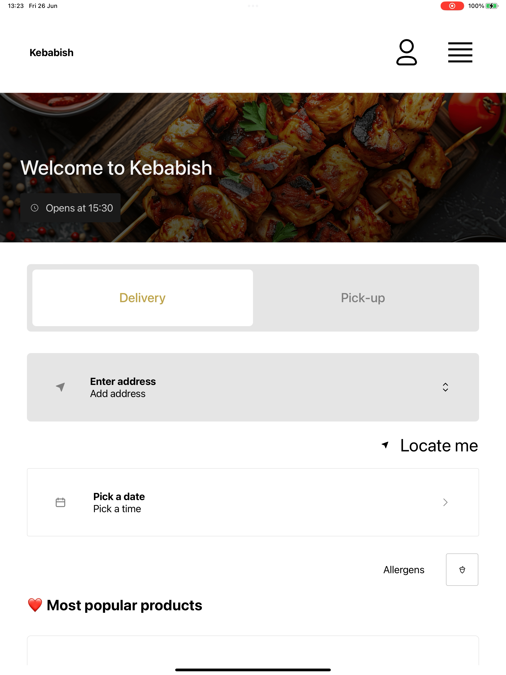 Kebabish IE screenshot 13