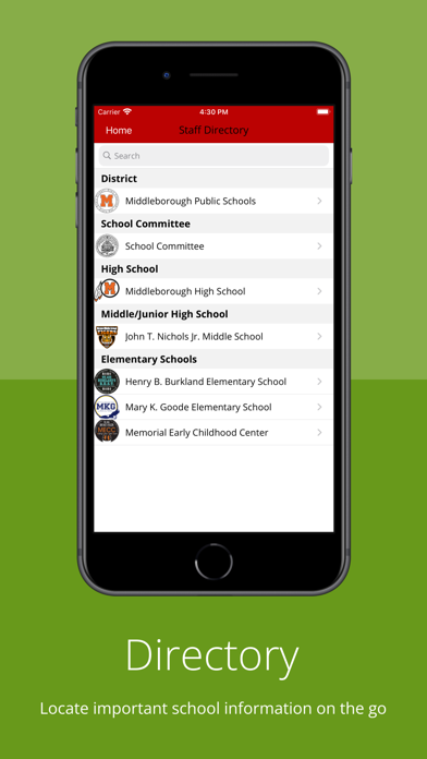 Screenshot #2 pour Middleborough Public Schools