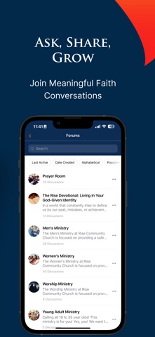 Rise Community Church Life screenshot
