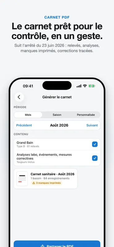 Splashlog : Carnet Piscine screenshot 4 of 5