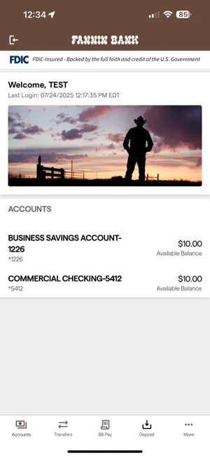 Mobile Fannin Bank screenshot 2