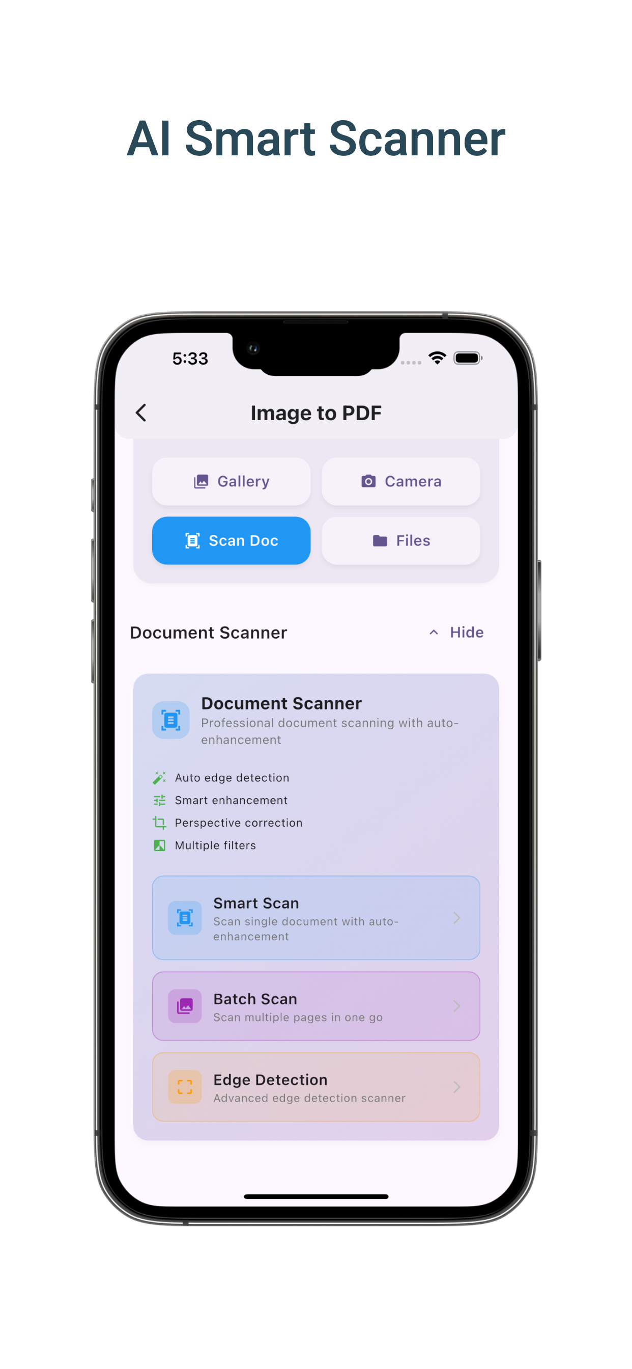 Photo to Pdf Convert Scanner screenshot 4