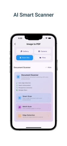 Photo to Pdf Convert Scanner screenshot