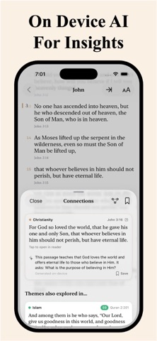 Coexist  - Bible, Quran, Torah iPhone screenshot