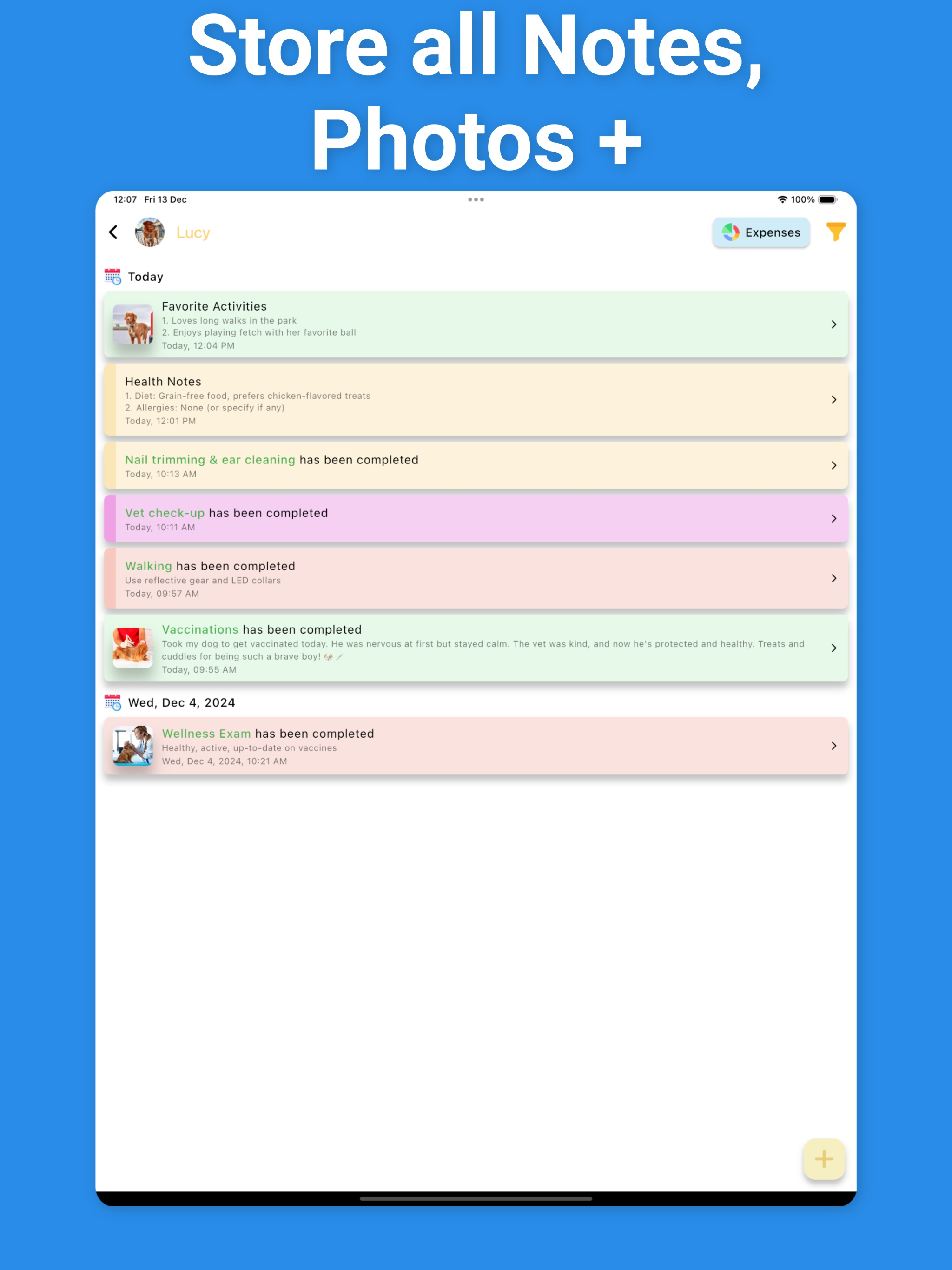 Pet Care Tracker : Dog, Cat + screenshot 9