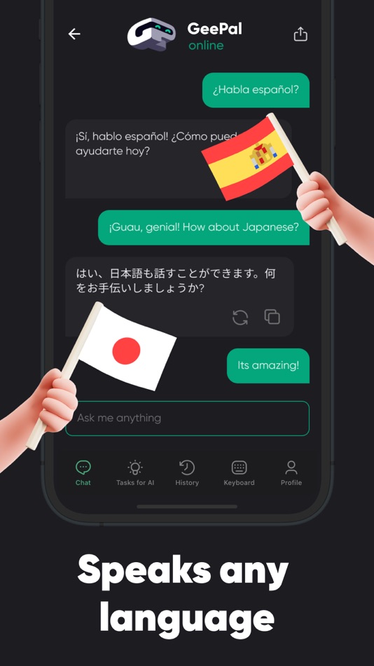 #8. AI Chatbot & Assistant GeePal (iOS) 由: New Level Apps