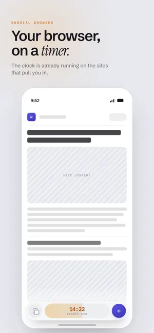 Sundial Browser screenshot 1