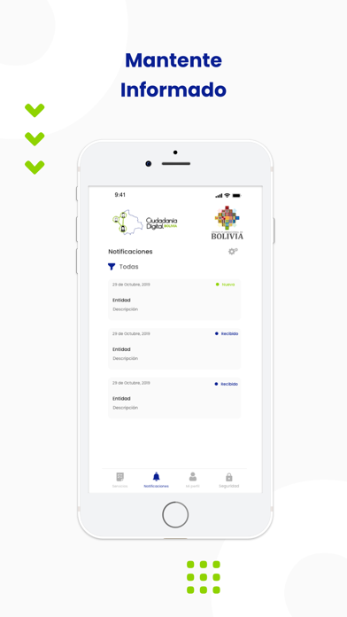 Ciudadanía Digital Bolivia Screenshot