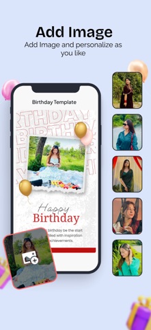 Birthday Card Maker -  wishes screenshot