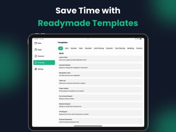 AI Email Writer - AI Generator iPad screenshot