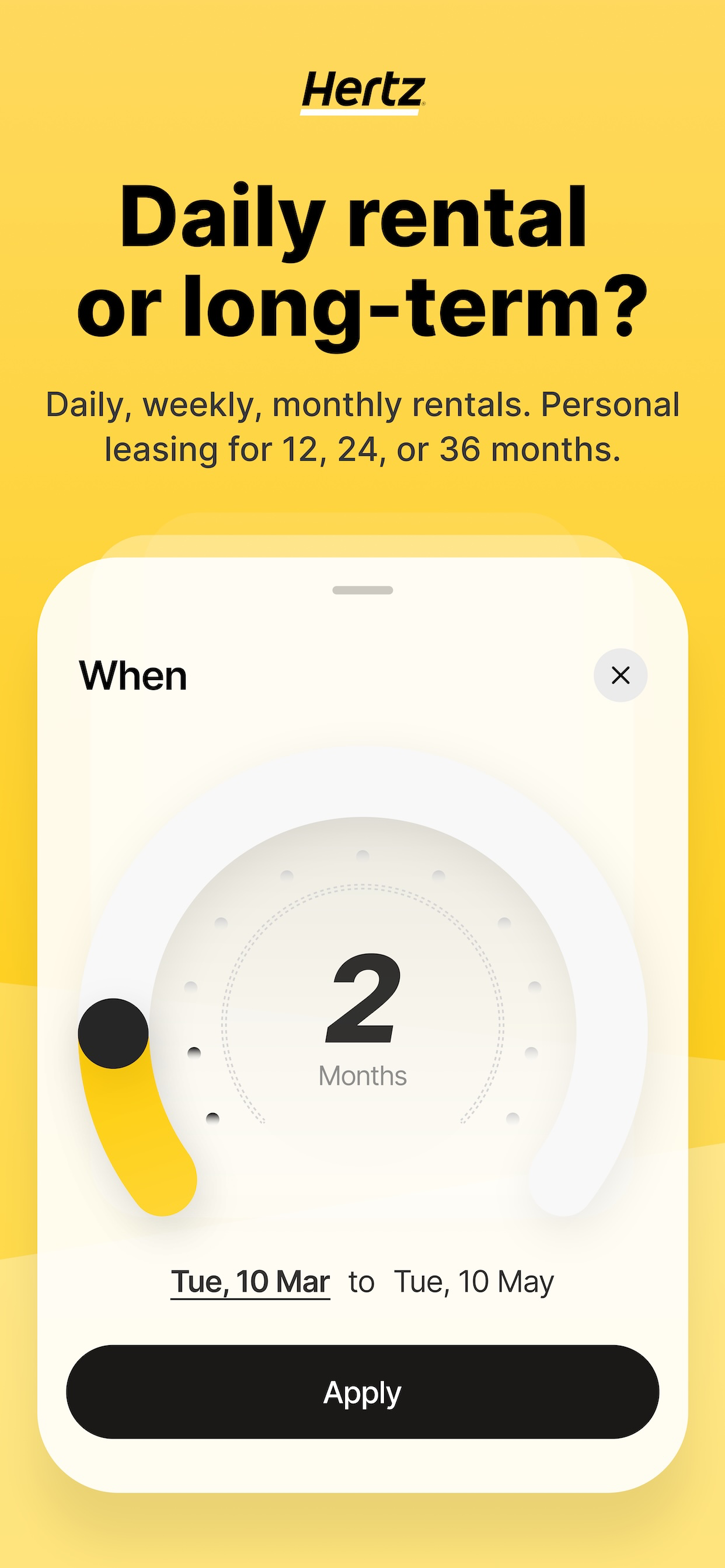 Hertz UAE – Car Rental & Lease screenshot 4