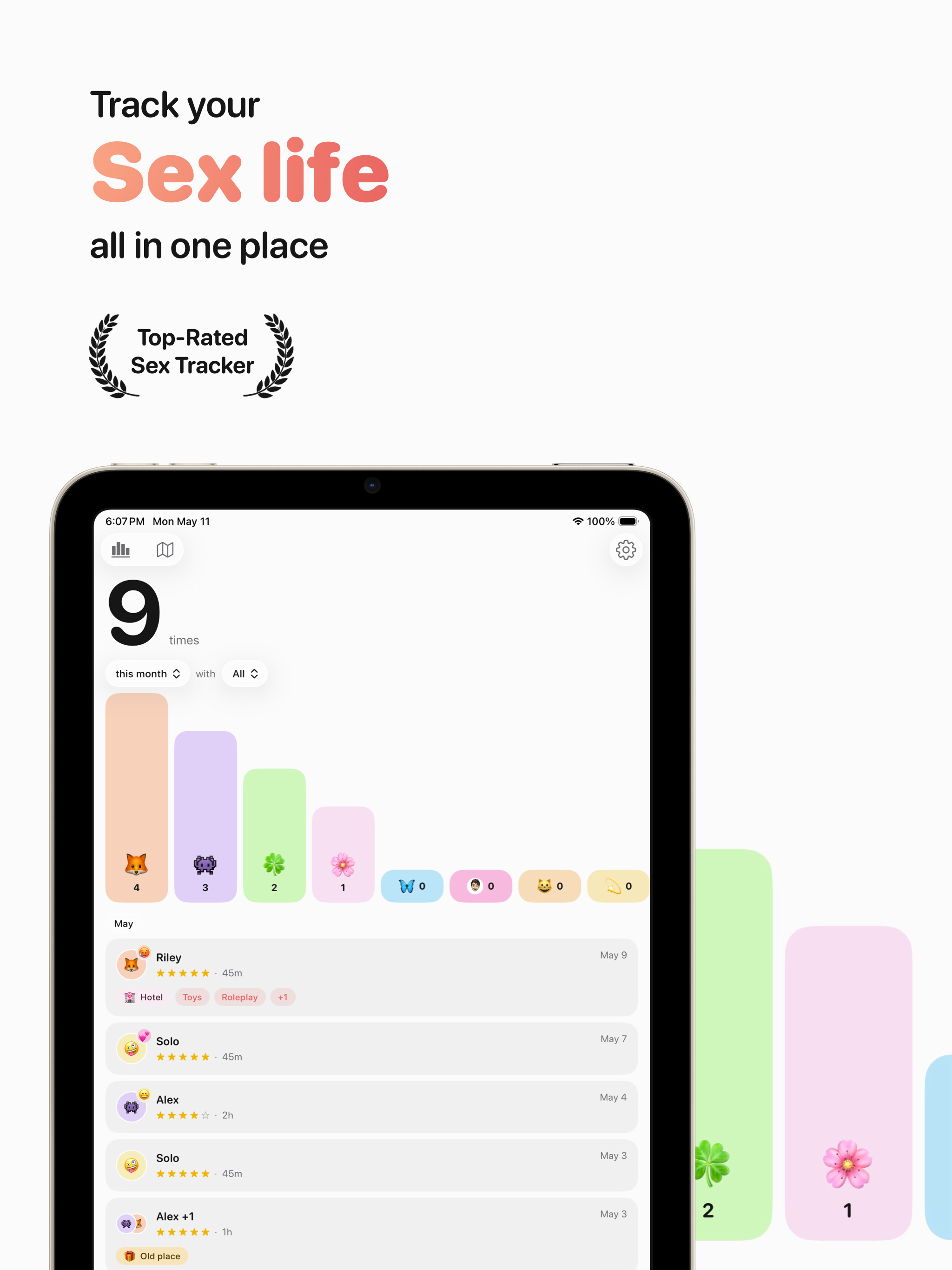 Hook - Sex Tracker screenshot 8