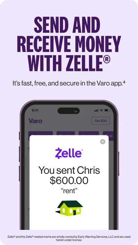 Varo Bank: Online Banking screenshot 3 of 10