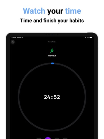 Gridly: Habit Tracking App iPad screenshot