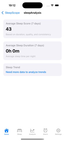Sleep Tracker&Cycle,SleepScope iPhone screenshot