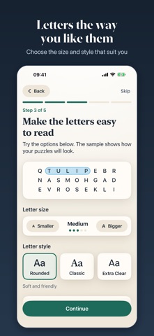 Word Search: Calm Puzzles iPhone screenshot