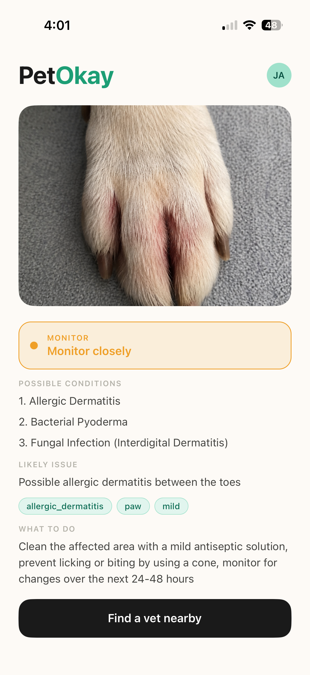 PetOkay: Pet Health Check screenshot 2