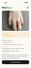 PetOkay: Pet Health Check screenshot