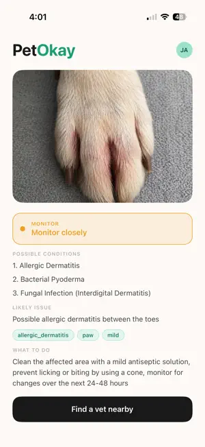 PetOkay: Pet Health Check screenshot 2