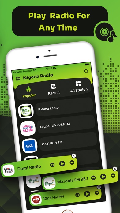 Screenshot #2 pour Nigeria Radio Stations Live FM