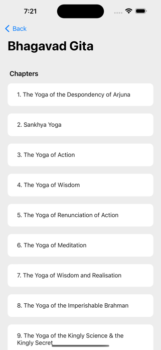 Hindu Scriptures Screenshot 2 of 10