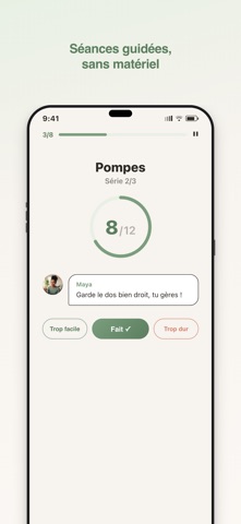 MoveKind — Coach Fitness IA screenshot