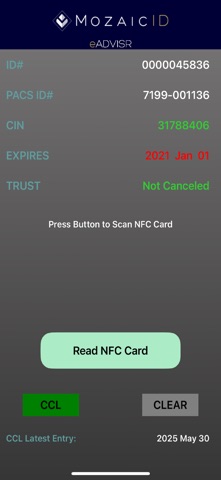 eADVISR screenshot