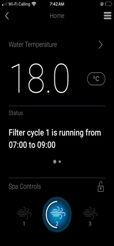 ControlMySpa Screenshot 1 of 4