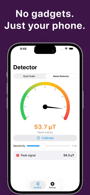 Stud Finder + Metal Detector screenshot 4