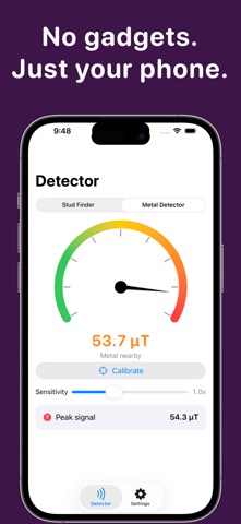Stud Finder: Wall Metal Scan iPhone screenshot