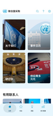 UN Procurement screenshot