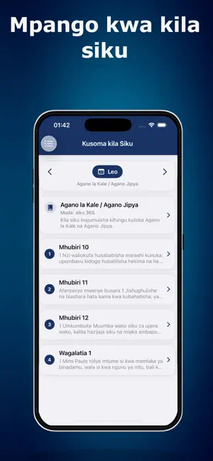 Biblia ya Kiswahili screenshot 4