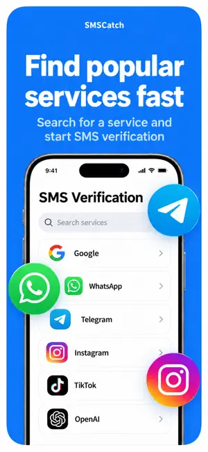 SMSCatch: Receive SMS screenshot 2