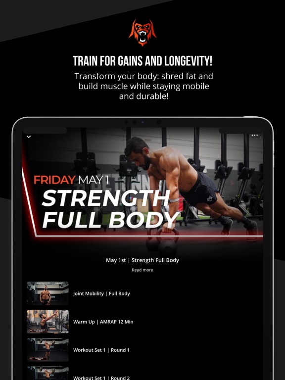 Eric Leija - Primal Fitness iPad screenshot 4 - Health & Fitness app