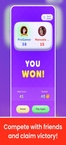 Word Hunt with Buddies iPhone screenshot